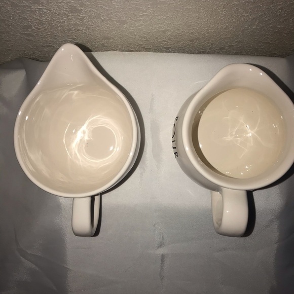 Rae Dunn Cream and Sugar Set “Pour” - Picture 5 of 6